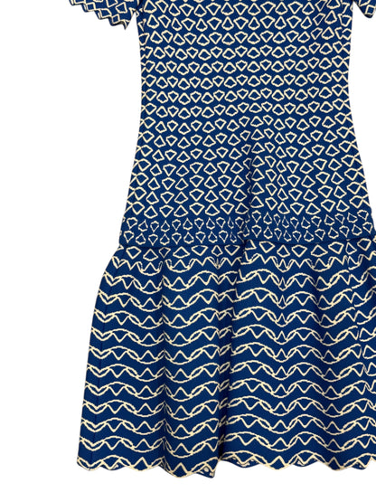 Alaia - Robe bicolore bleu T38