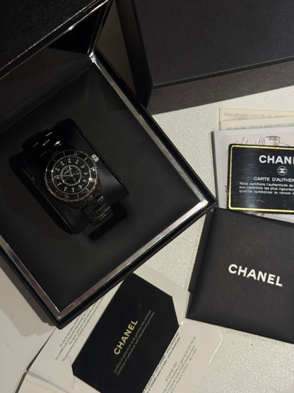 Chanel - J12 33mm index diamants