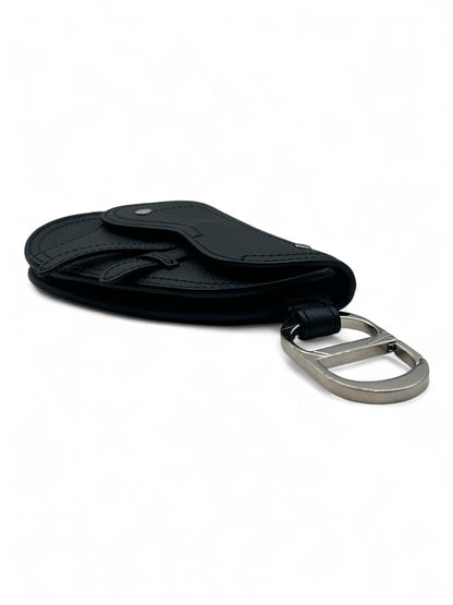 Dior - Porte monnaie Saddle bleu marine