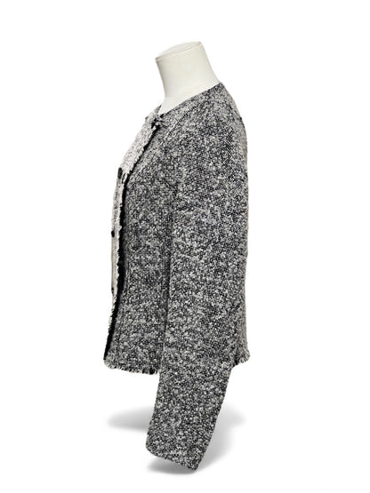 Dior - Veste en tweed grise T36