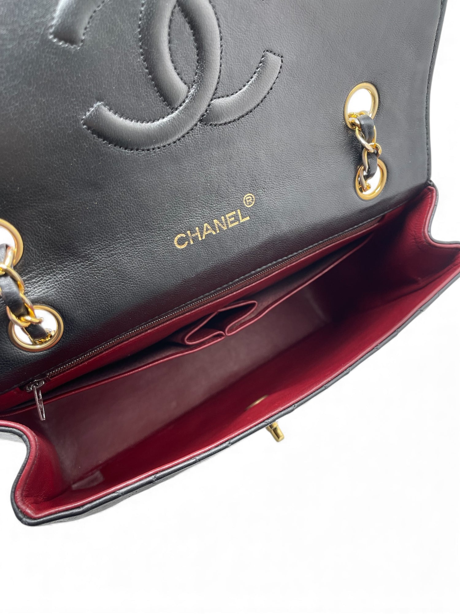Chanel - Sac noir matelassé