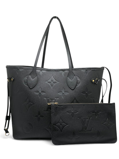 Louis Vuitton - Sac Neverfull MM Empreinte noir