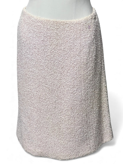 Chanel - Jupe en tweed rose T36