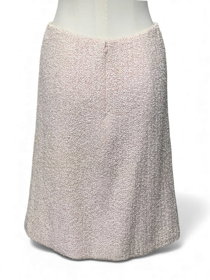 Chanel - Jupe en tweed rose T36