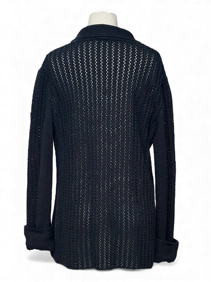 Chanel - Cardigan noir La Pausa T40