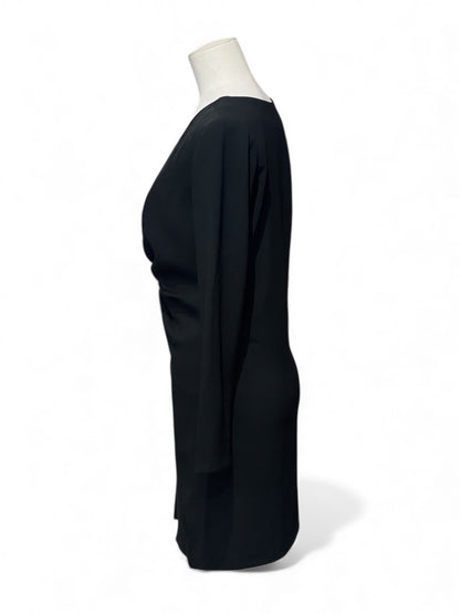 Saint Laurent - Robe noir dos nu T38