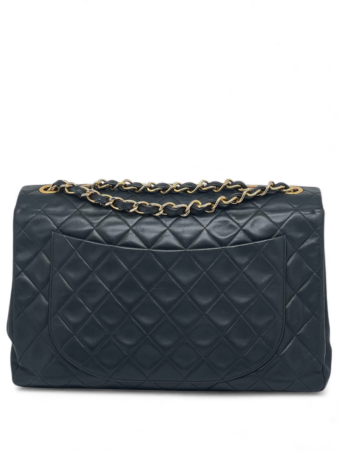 Chanel - Sac Maxi Jumbo vintage noir