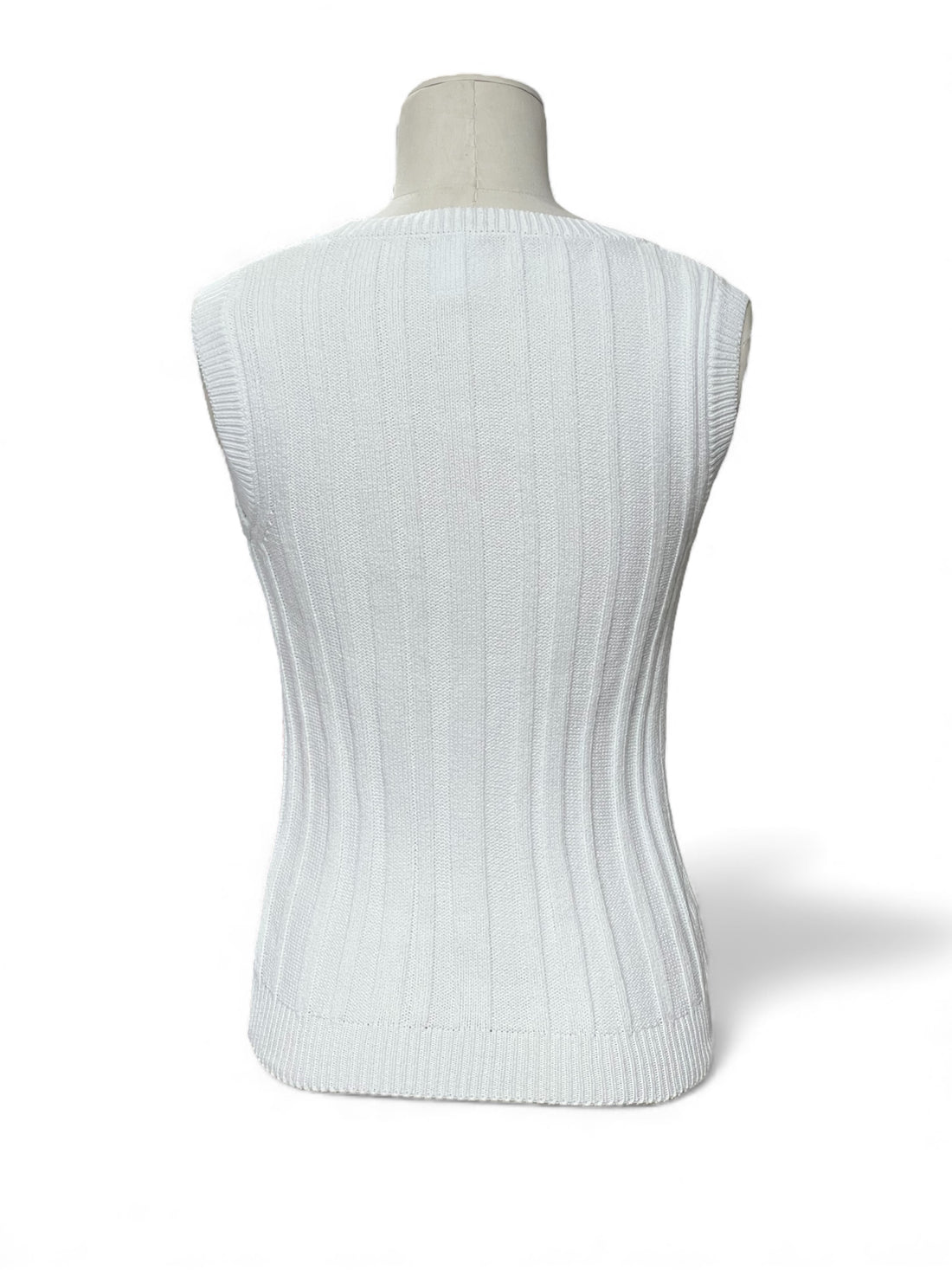 Chanel - Weißes Trägershirt Größe 34