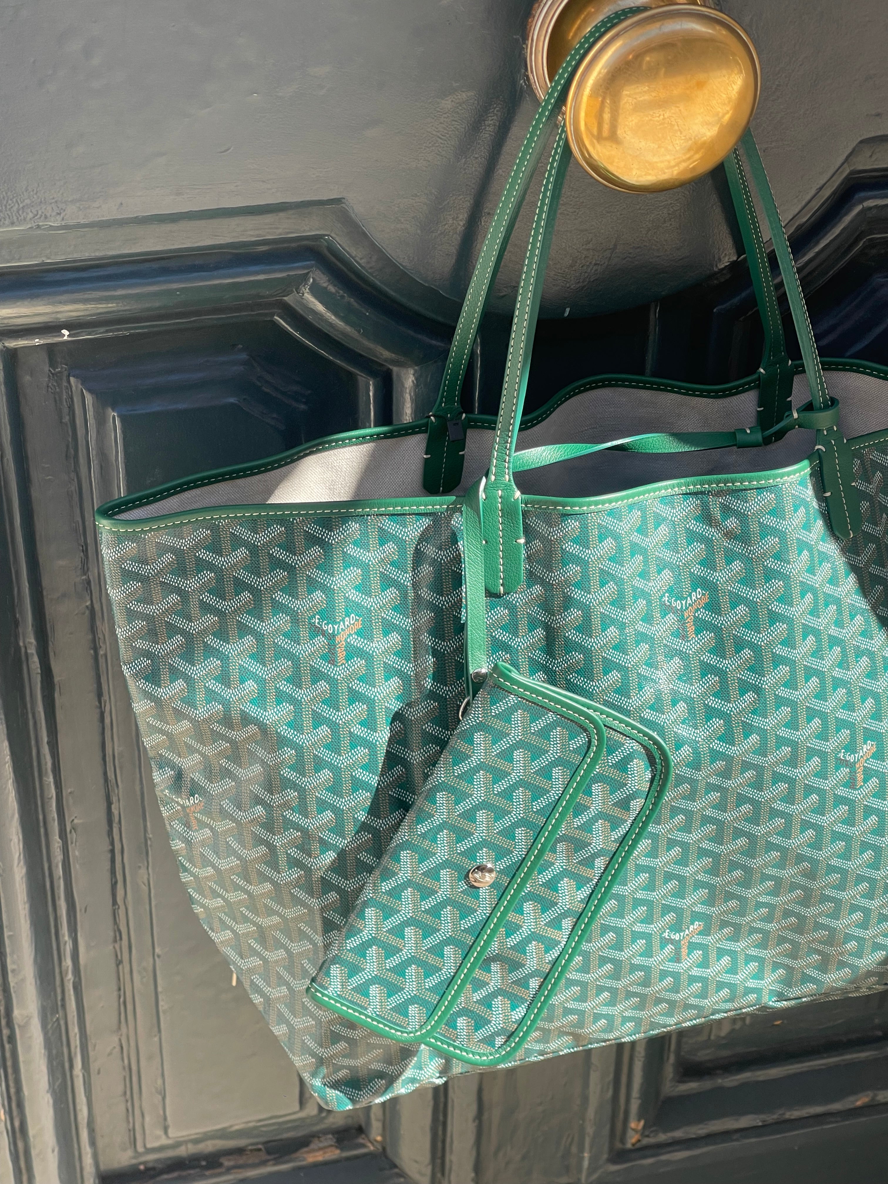 Goyard - Einkaufstasche Saint Louis grün GM