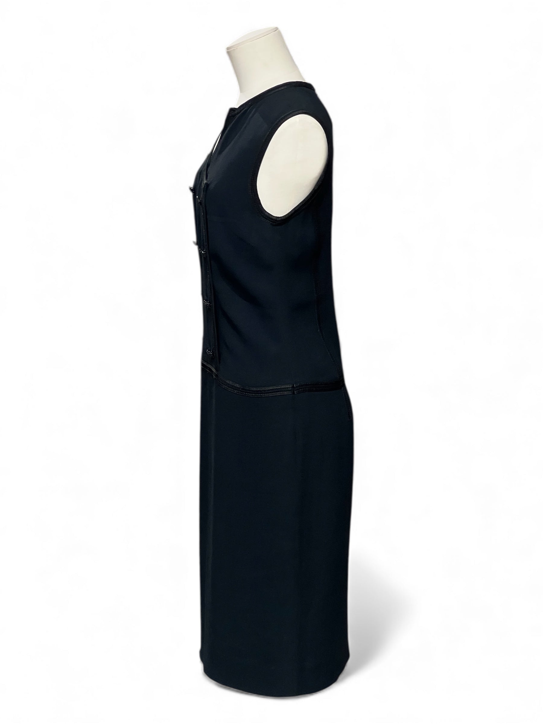 Chanel - Robe double boutonnage T.38