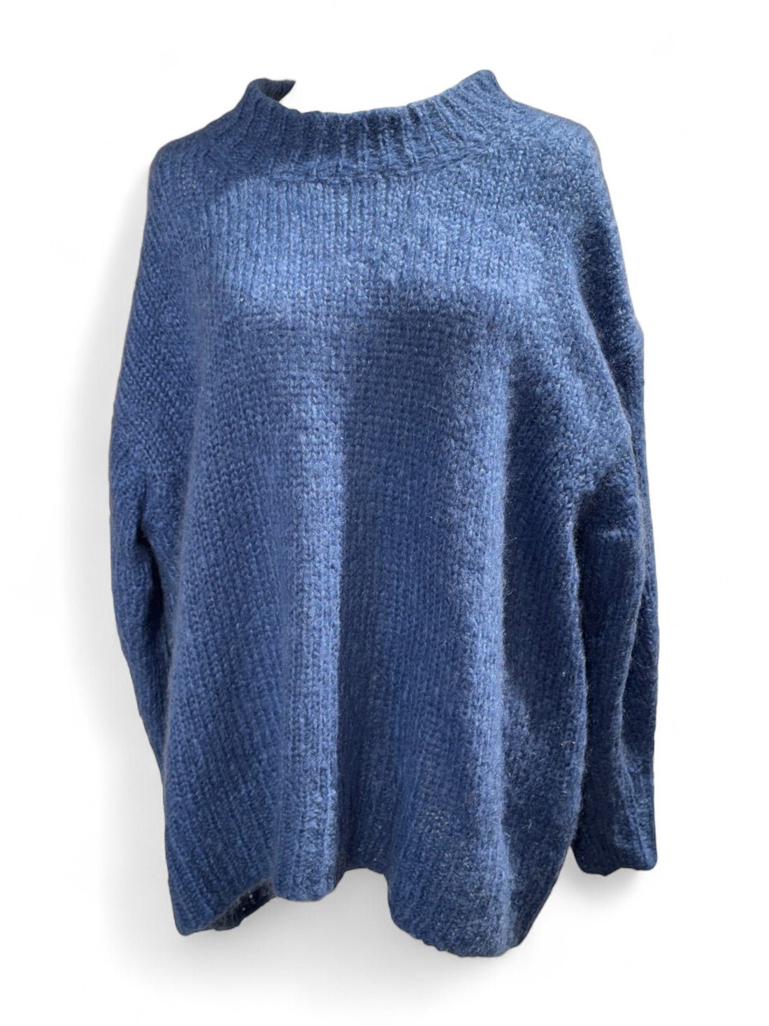 Isabel Marant - Pull en laine oversize bleu T34