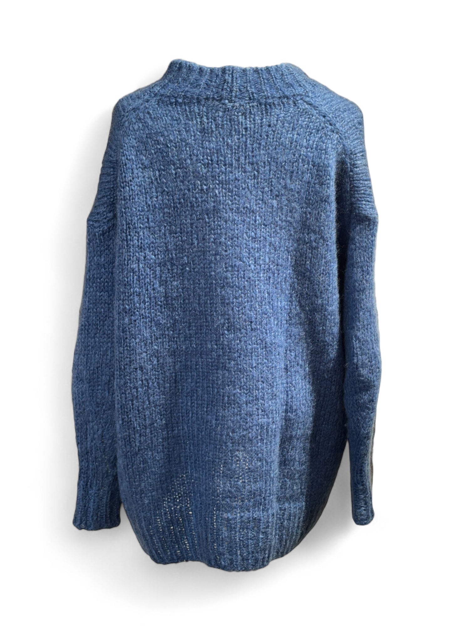 Isabel Marant - Pull en laine oversize bleu T34