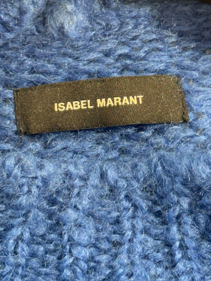 Isabel Marant - Pull en laine oversize bleu T34