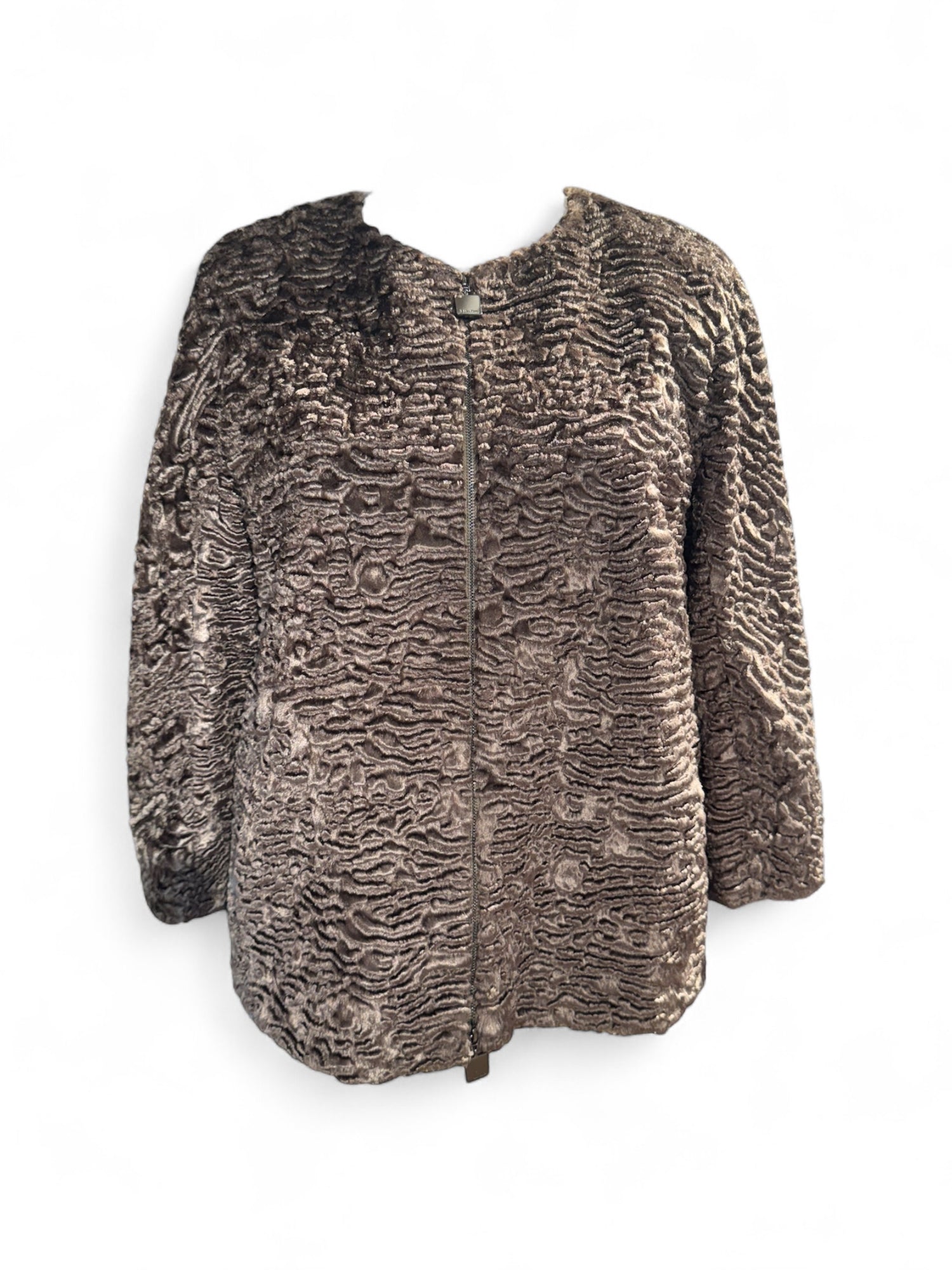 Max Mara S - Manteau en fausse fourrure T38