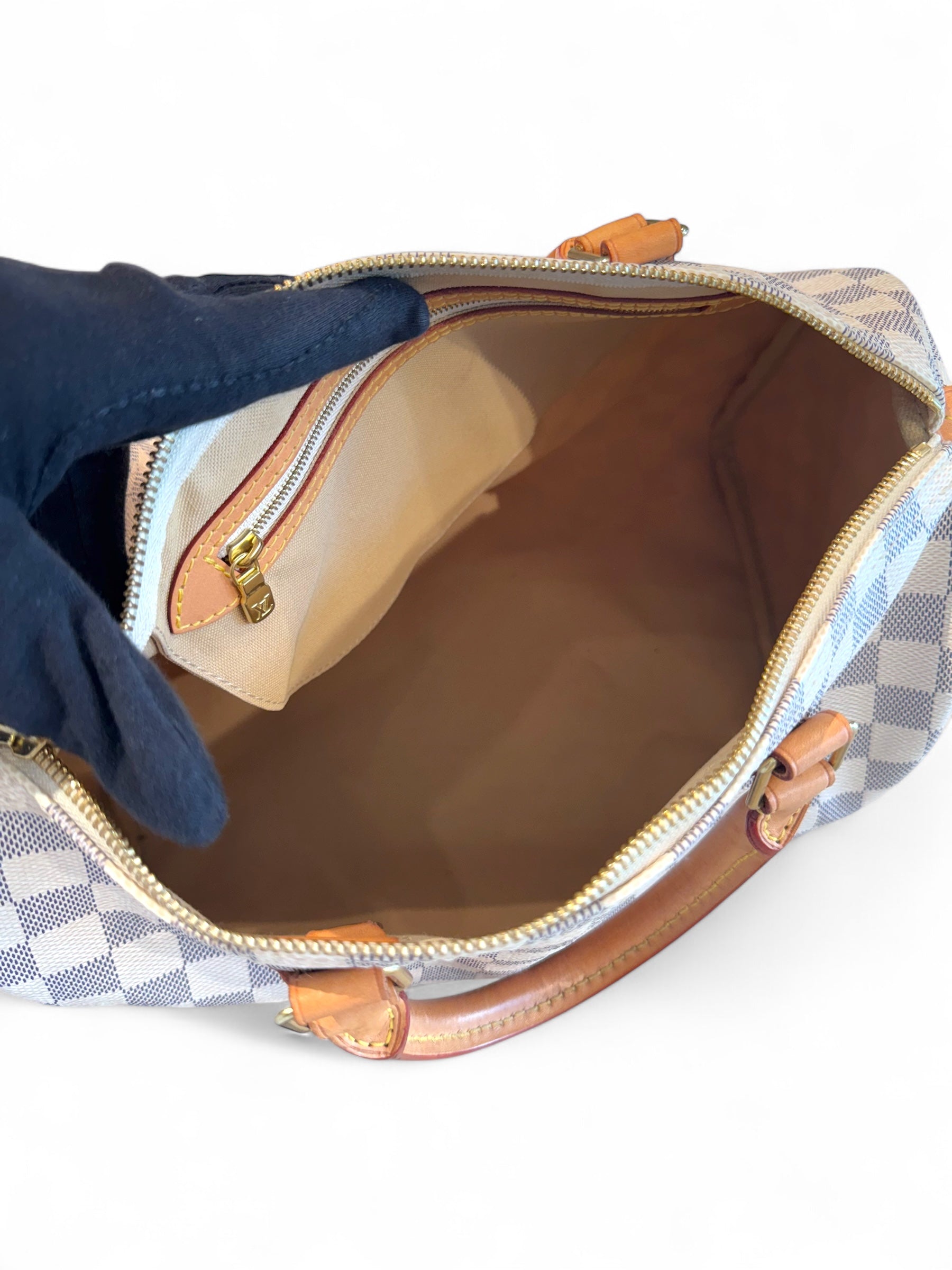 Louis Vuitton - Sac Speedy 30 damier azur
