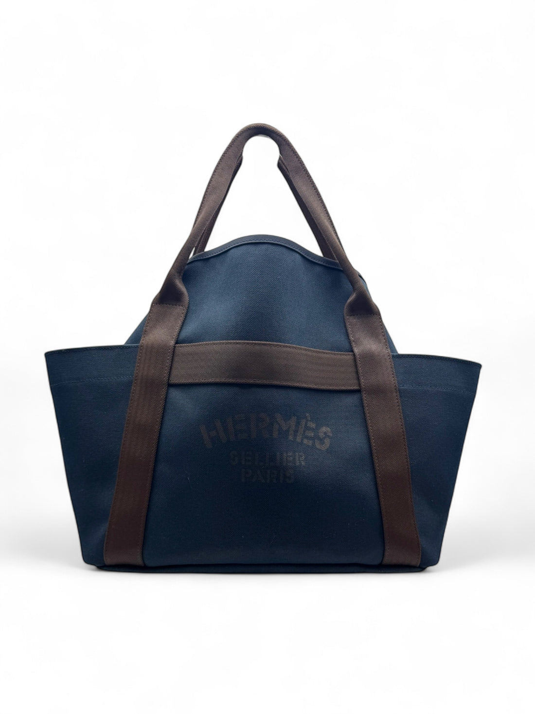 Hermès - Sac de pansage groom Bleu marine