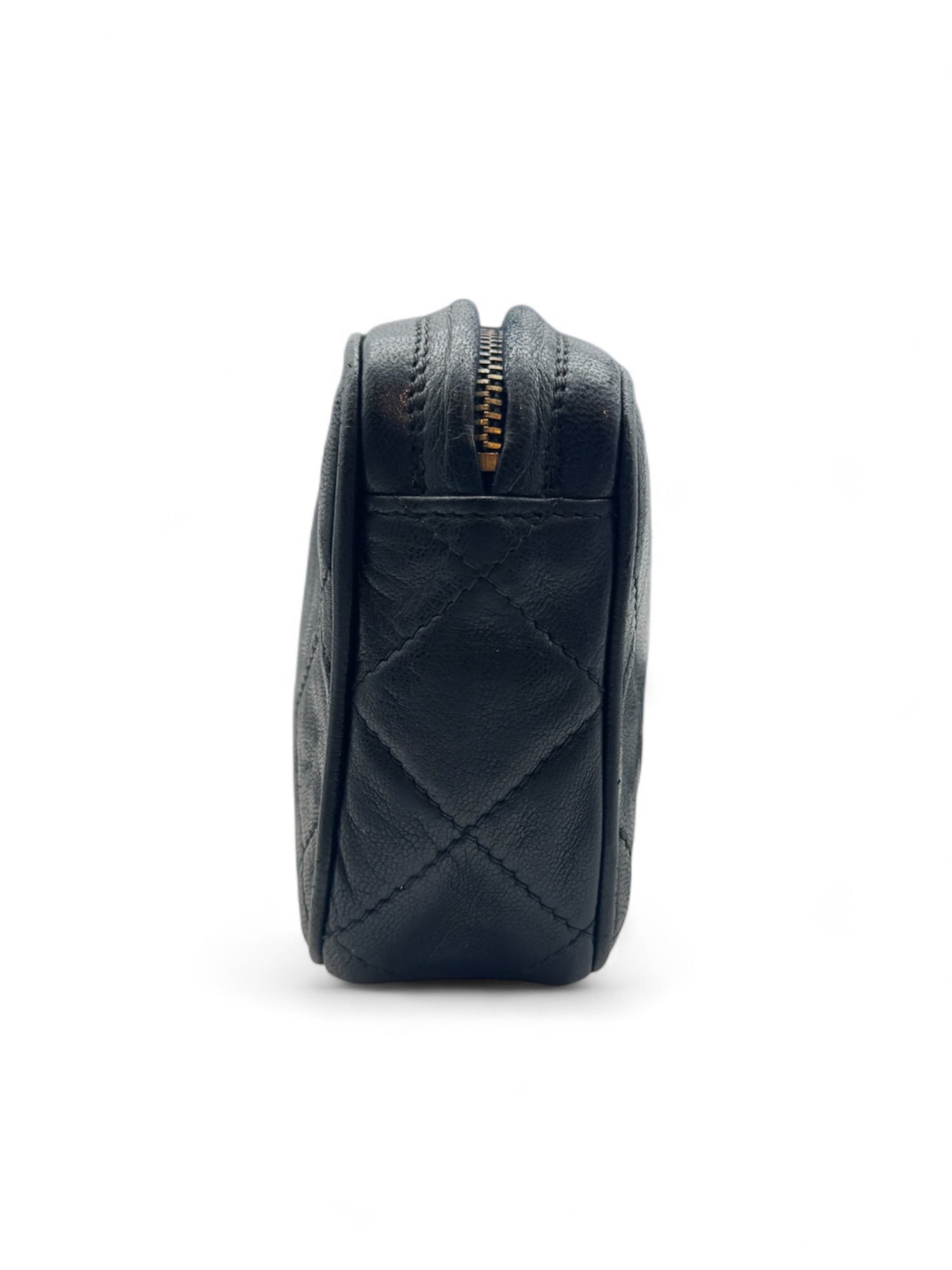 Chanel - Pochette à main mini caméra noir