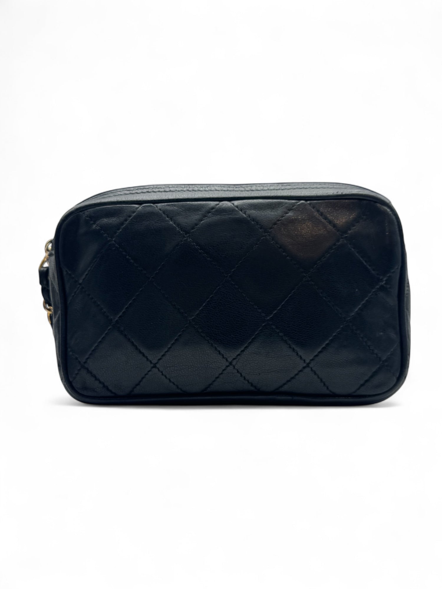 Chanel - Pochette à main mini caméra noir