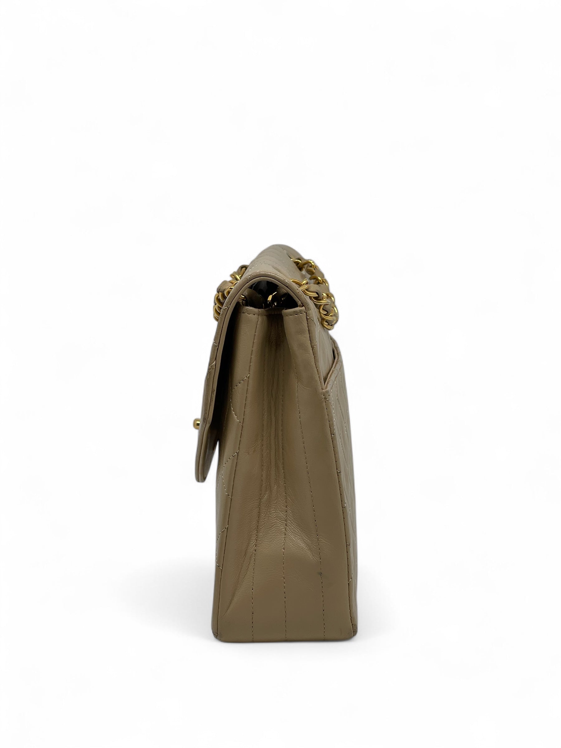 Chanel - Borsa trapuntata beige