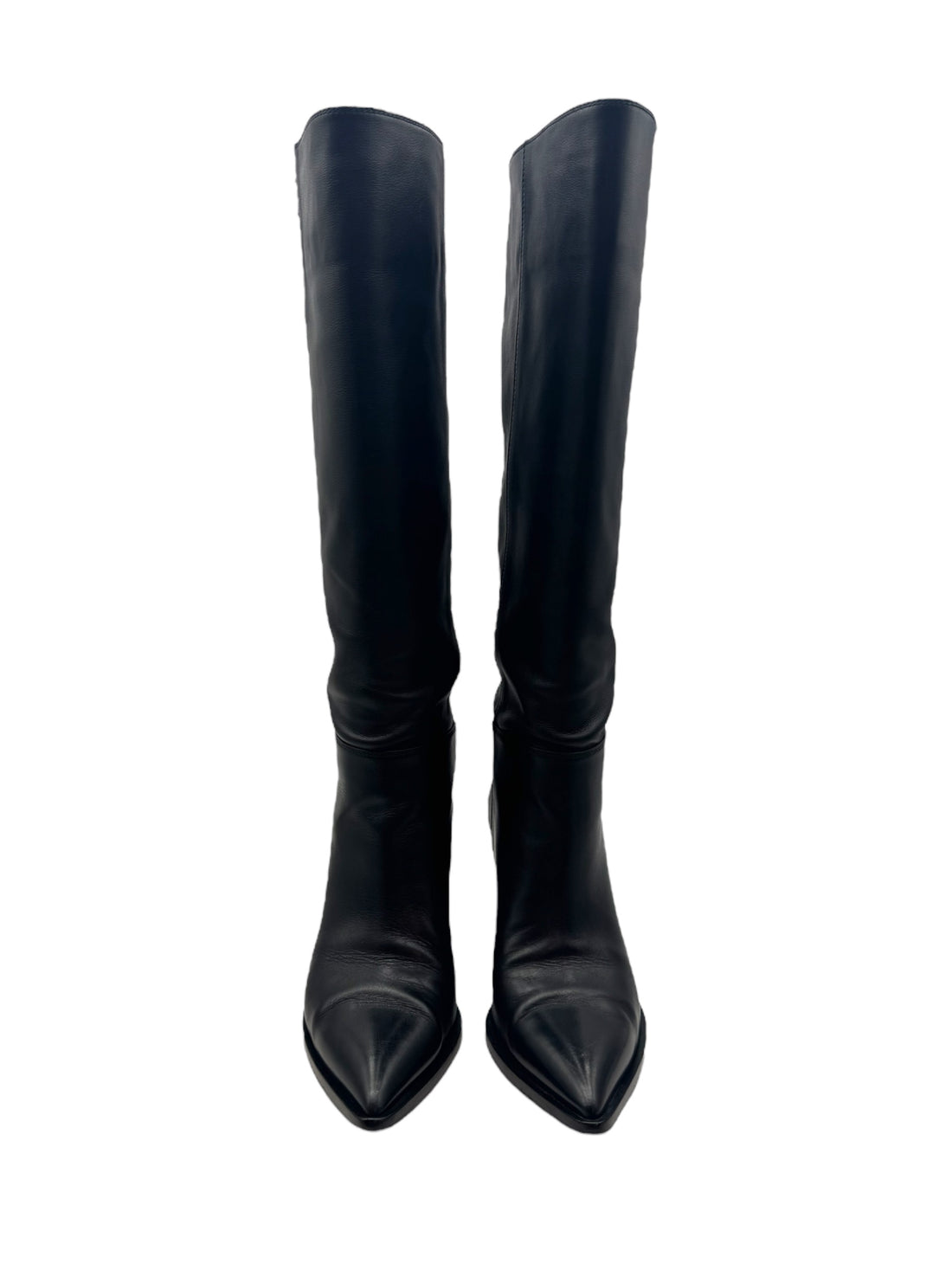 Gianvito Rossi - Botte à bout pointu noir T38