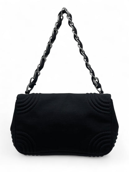 Chanel - Sac en jersey noir