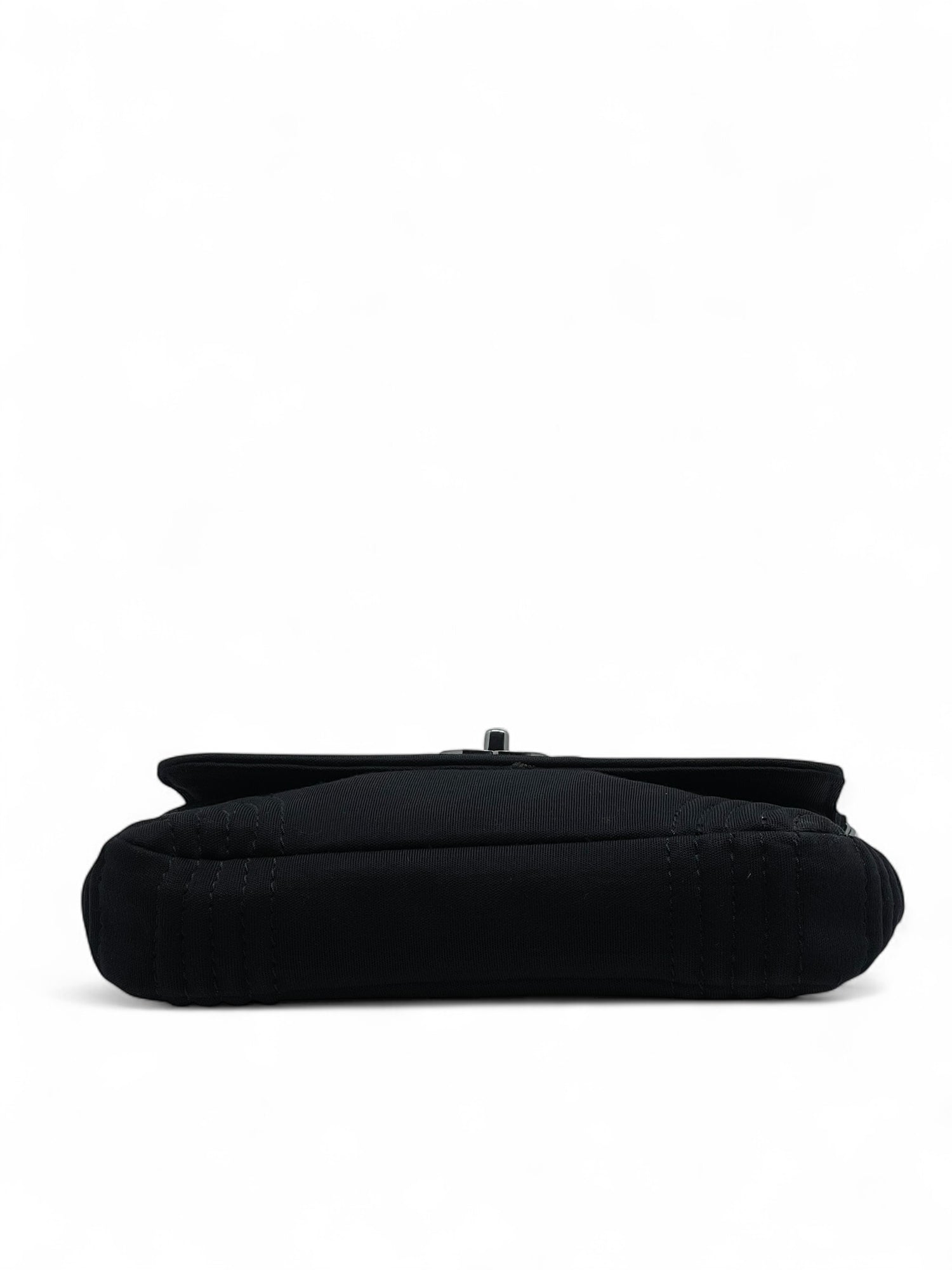 Chanel - Sac en jersey noir