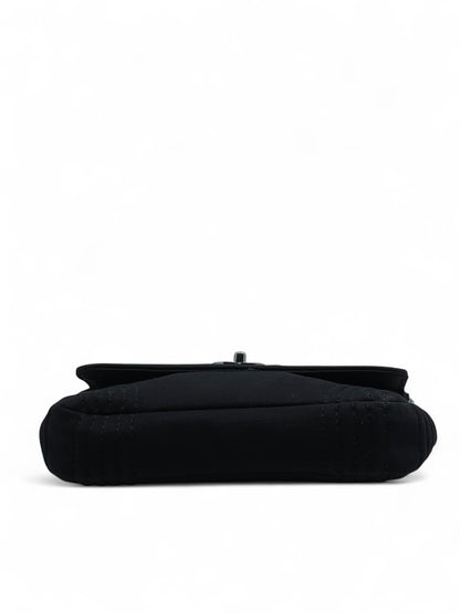 Chanel - Sac en jersey noir