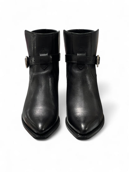 Céline - Bottes en cuir noir T.36