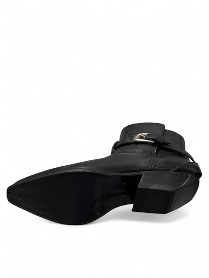 Céline - Bottes en cuir noir T.36