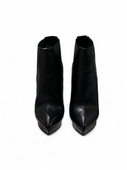 Saint Laurent -  Bottes bi-matières T38