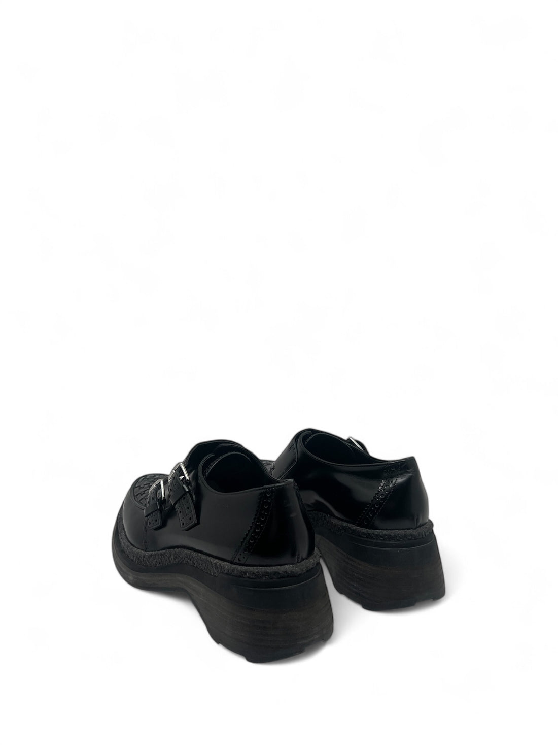 Hermès - Mocassins noir en cuir T. 40