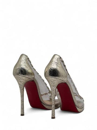Christian Louboutin - Escarpins à paillettes T.40