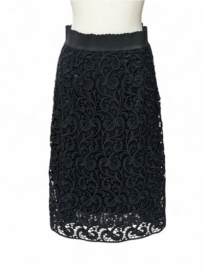 Dolce &amp; Gabbana - Jupe avec doublure brodée T34