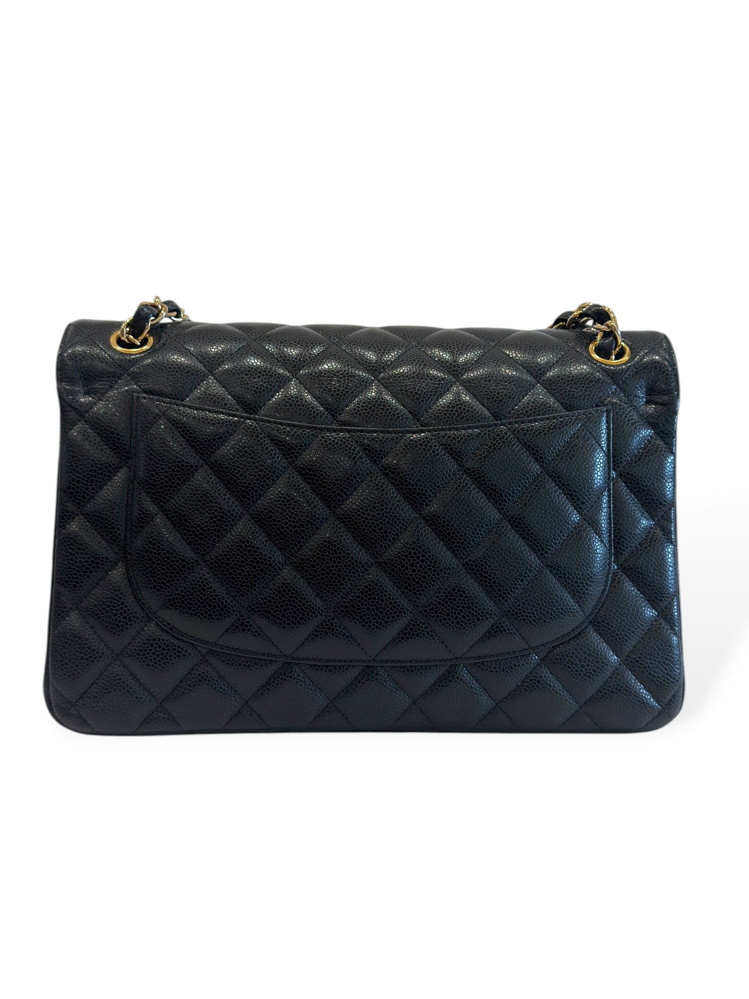 Chanel - Sac Jumbo cuir caviar