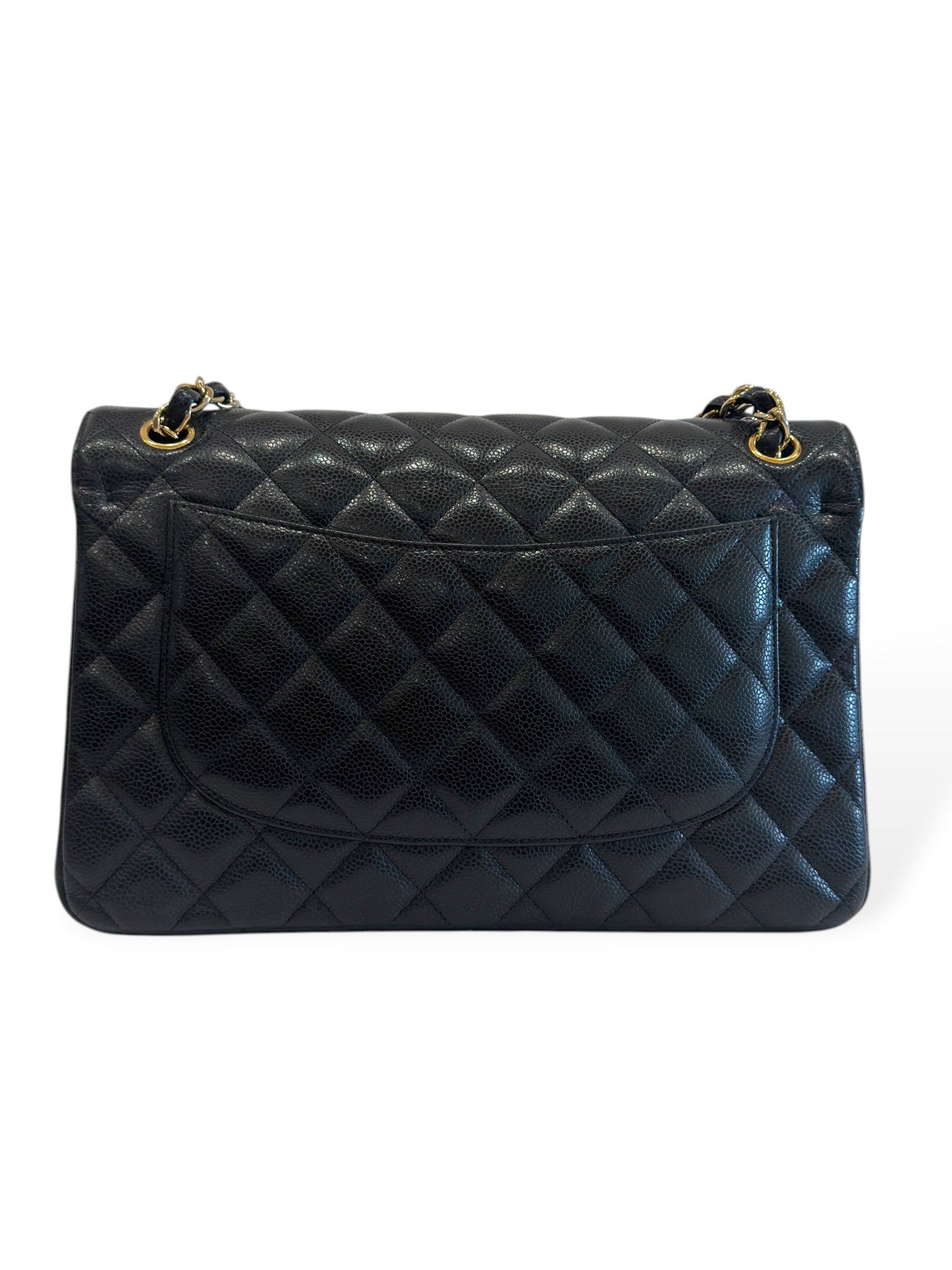 Chanel - Sac Jumbo cuir caviar