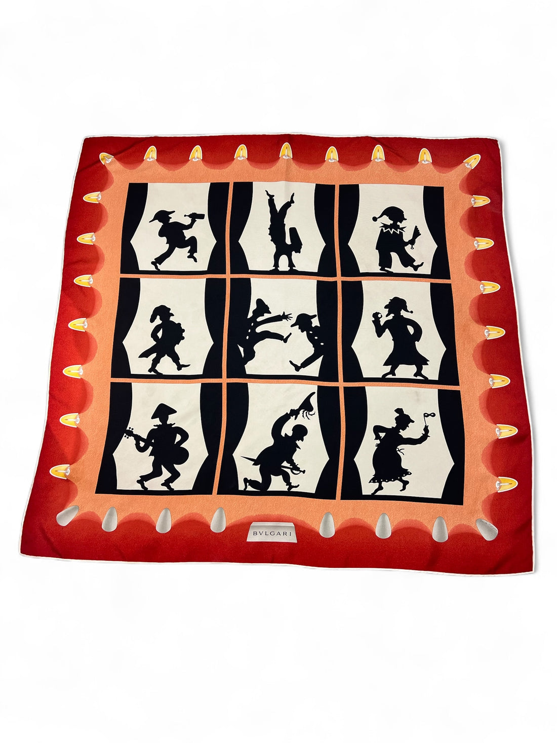 Bulgari - Carré de soie Marionnettes