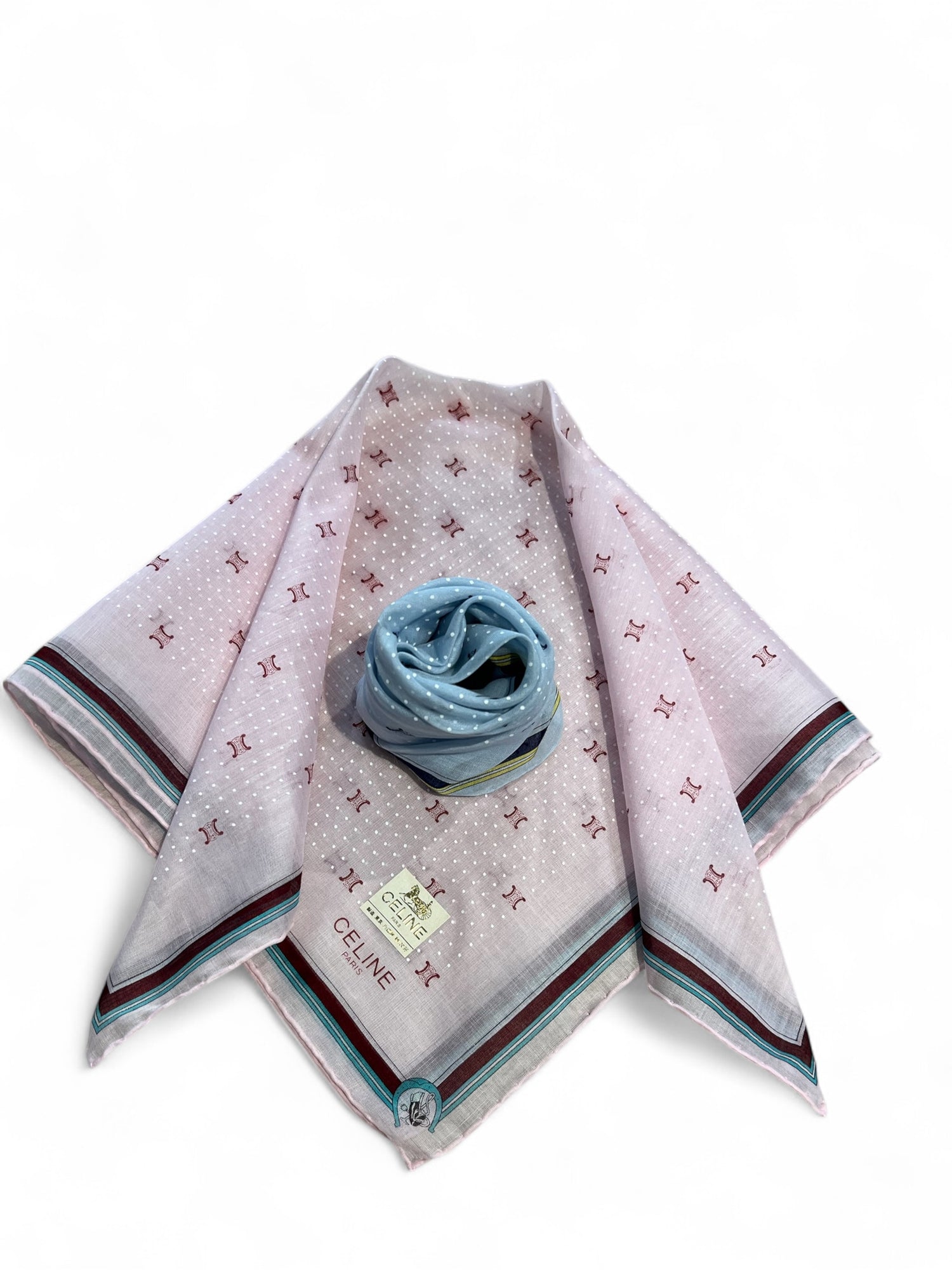 Céline - Carrés Bleu et Rose