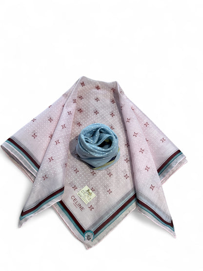 Céline - Carrés Bleu et Rose