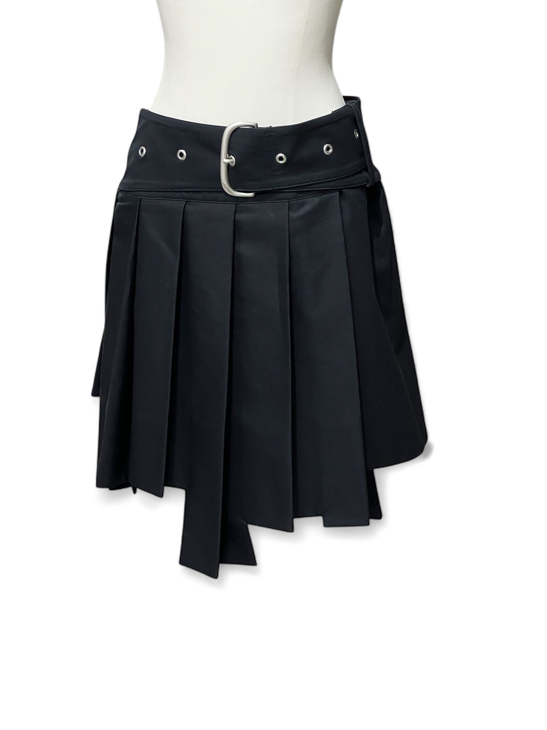 Off-White - Jupe Portefeuille noir T.42