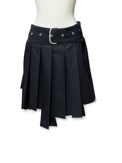 Off-White - Jupe Portefeuille noir T.42