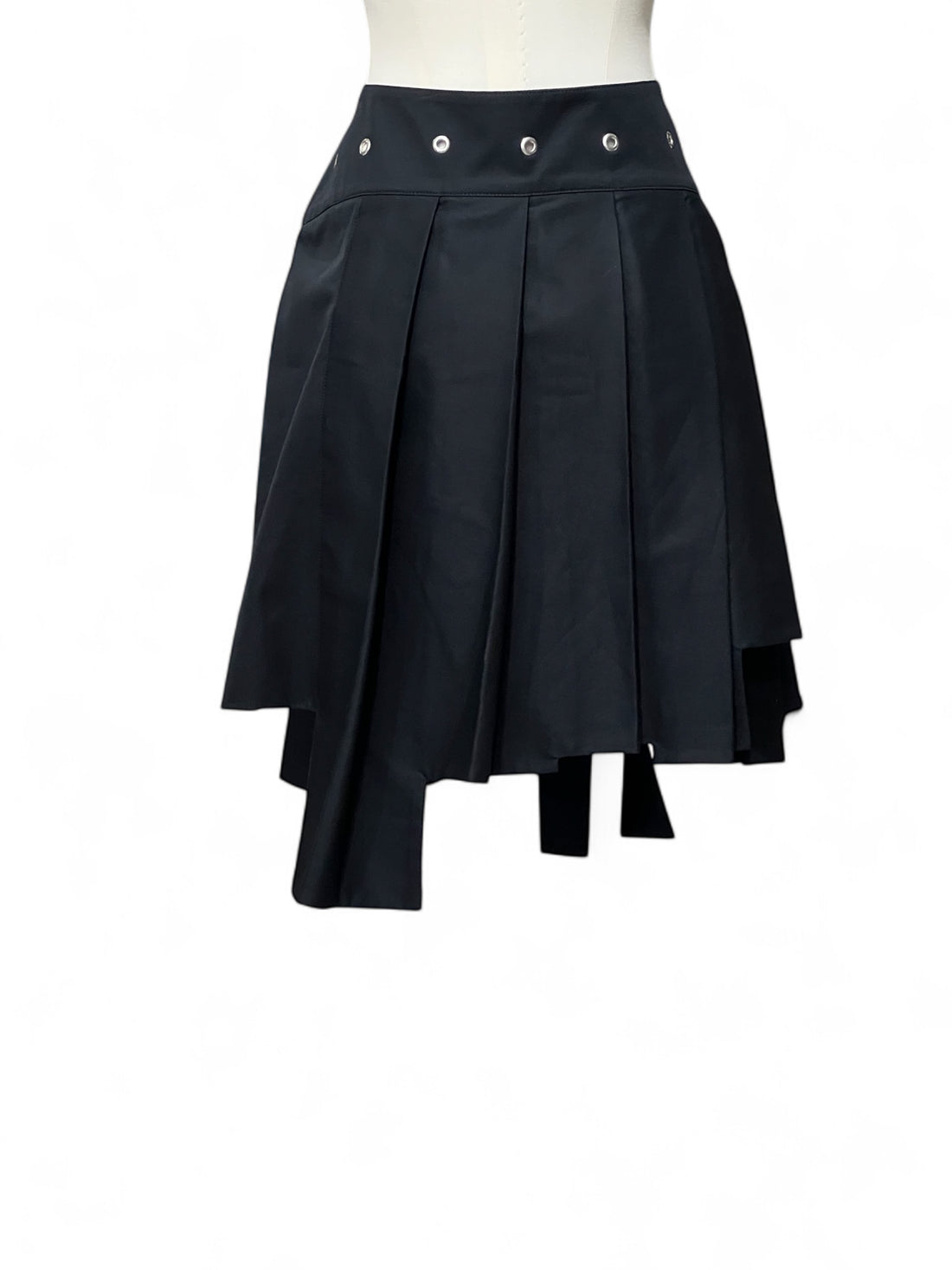Off-White - Jupe Portefeuille noir T.42