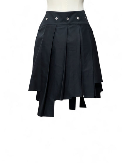 Off-White - Jupe Portefeuille noir T.42