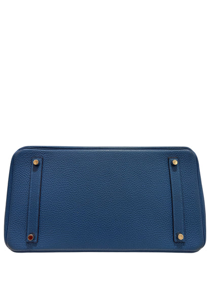 Hermès - Birkin 35 Bleu Mykonos