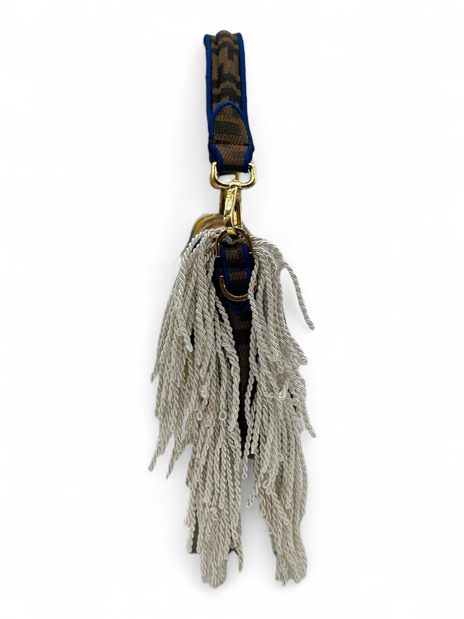 Fendi - Sac Baguette brodé à frange