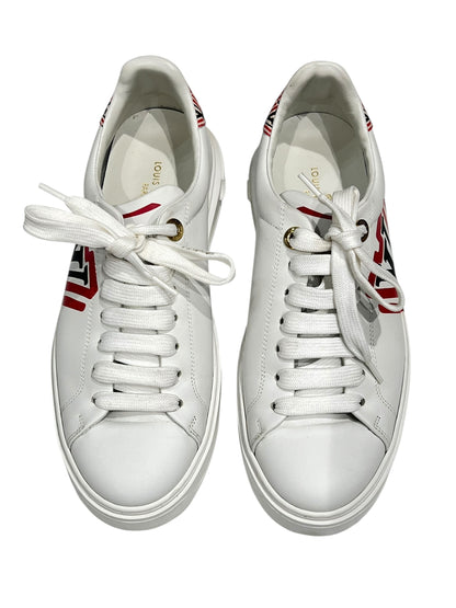 Louis Vuitton - Sneakers Time out blanches T38