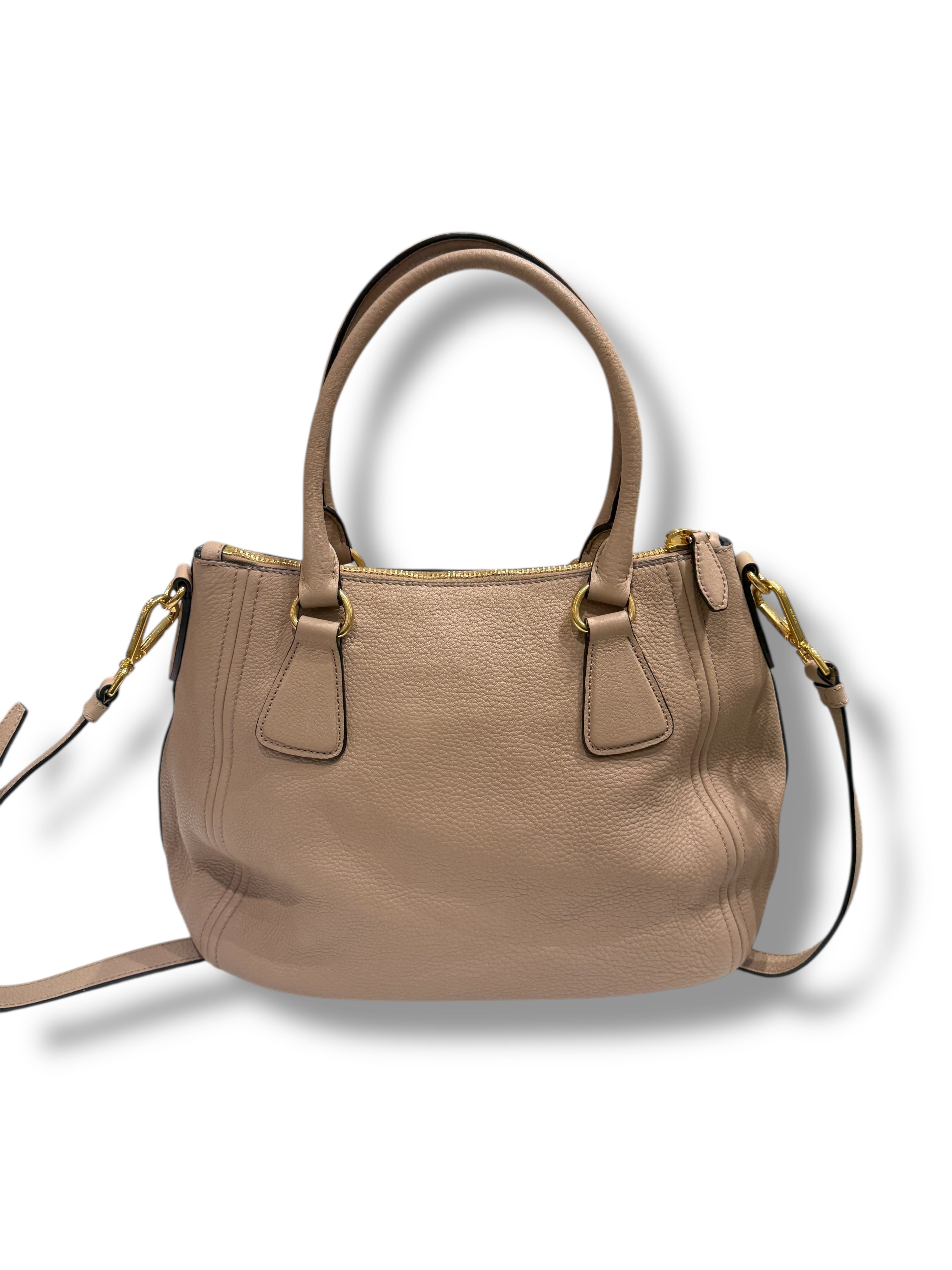 Prada - Tasche Vitello Phenix beige