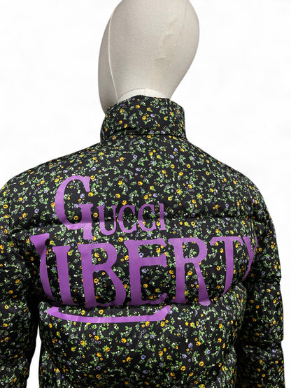 Gucci - Doudoune motif liberty T36