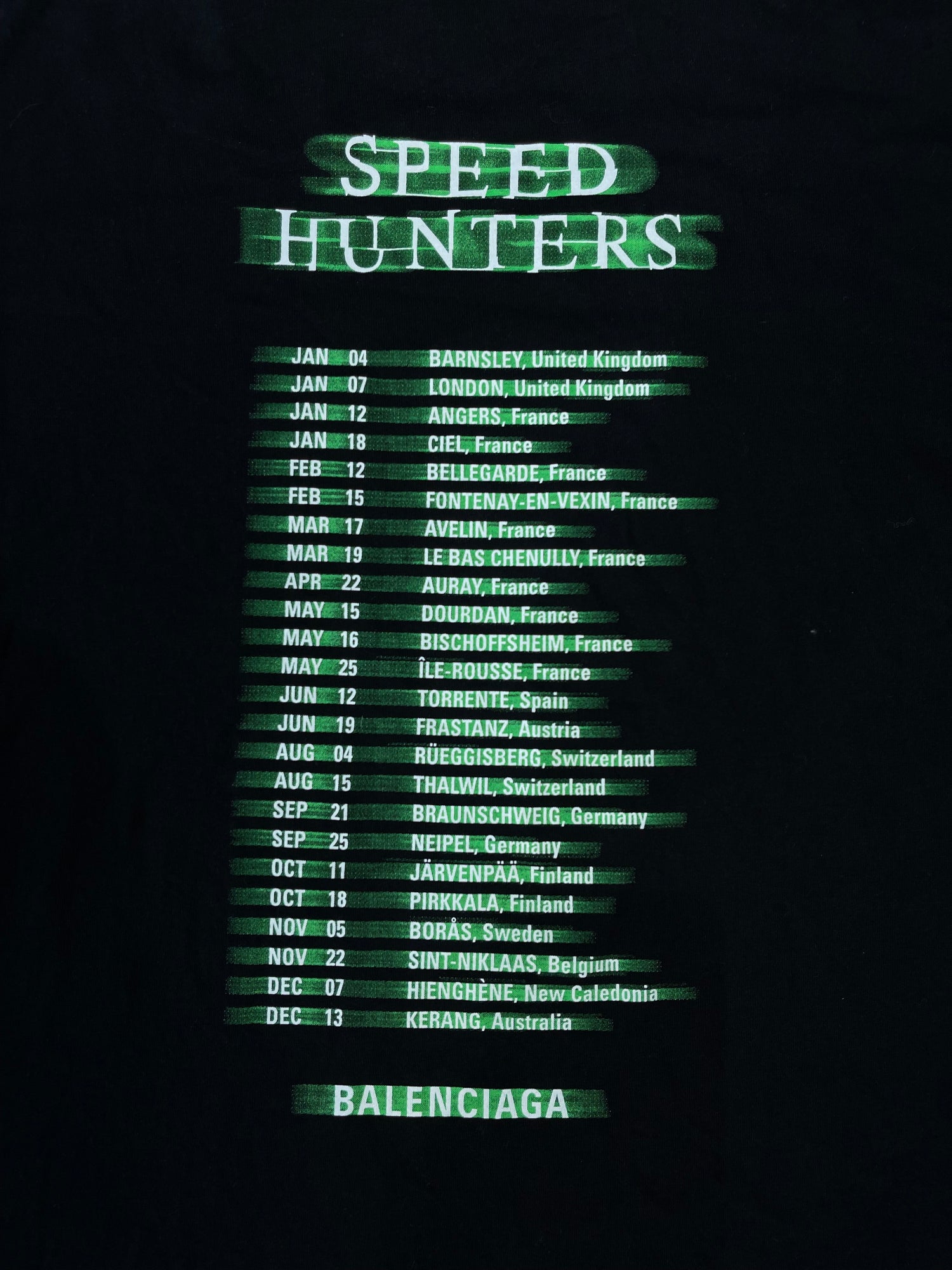 Balenciaga - T-shirt « Speed Hunters » T36