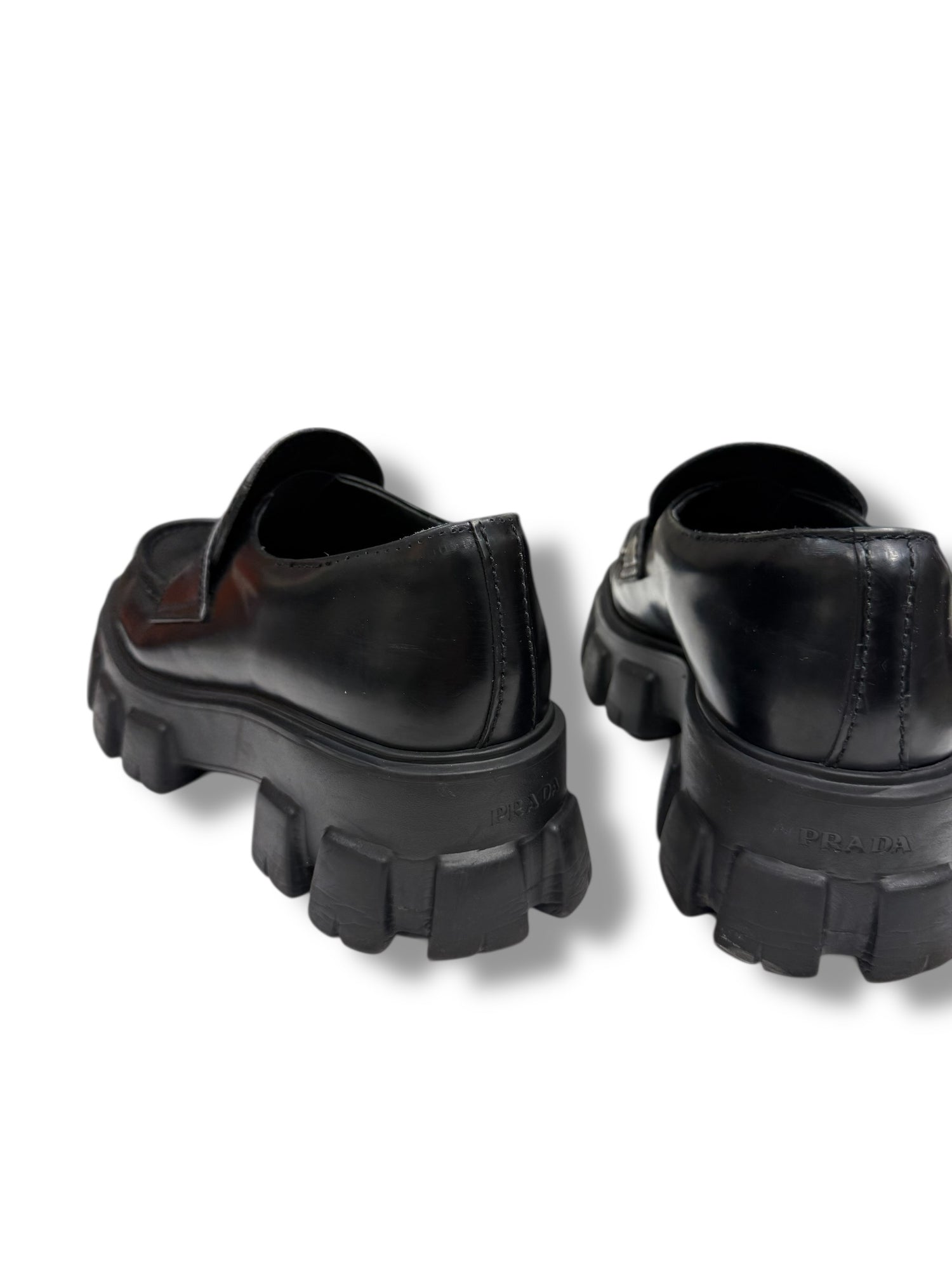 Prada Mocassin Monolith T40,5 | Les Folies d’Eugénie