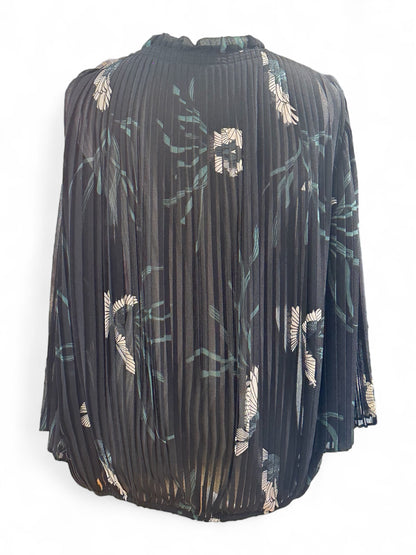 Ba&amp;Sh - Blouse plissée noir T38